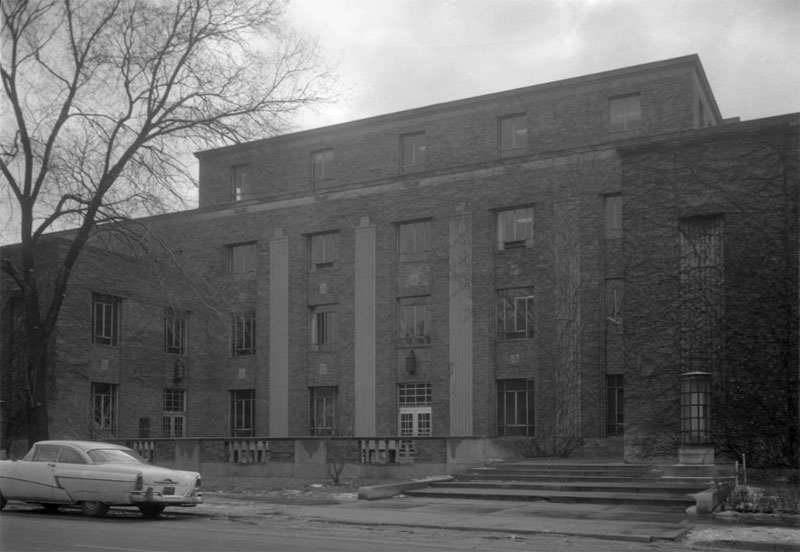 Fine Arts and Commerce Building, January 8, 1963