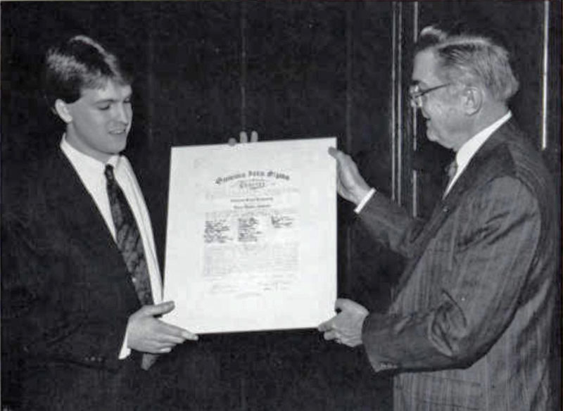Gamma Iota Sigma, Alpha Epsilon chapter, 1990