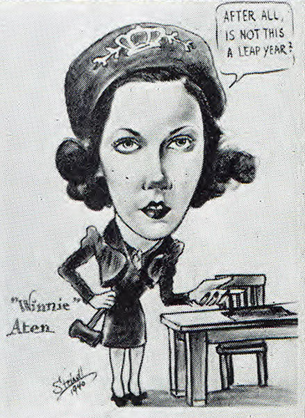 Winifred Aten 1940