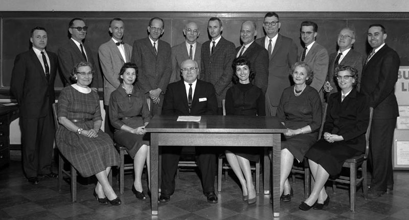 Business Faculty 1961