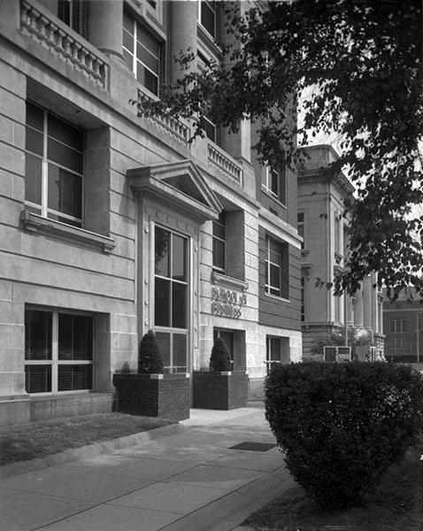 The School of Business in 1966