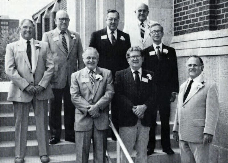 Retiring Faculty, 1984