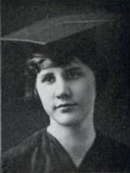 Mary E. Laatz, 1921