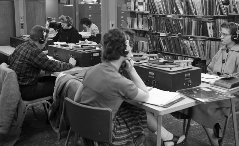 Teaching Materials Room, March 9, 1960