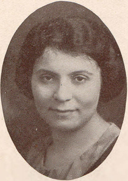 Marie Rucker, assistant professor of commerce, 1926