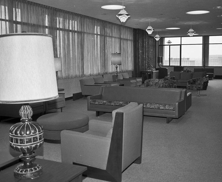 Statesman Towers, lounge, October 28, 1968