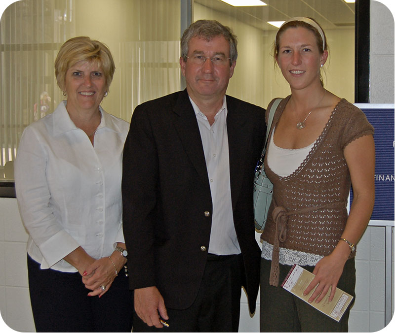 Nancy, Randy and Dawn Minas, 2007