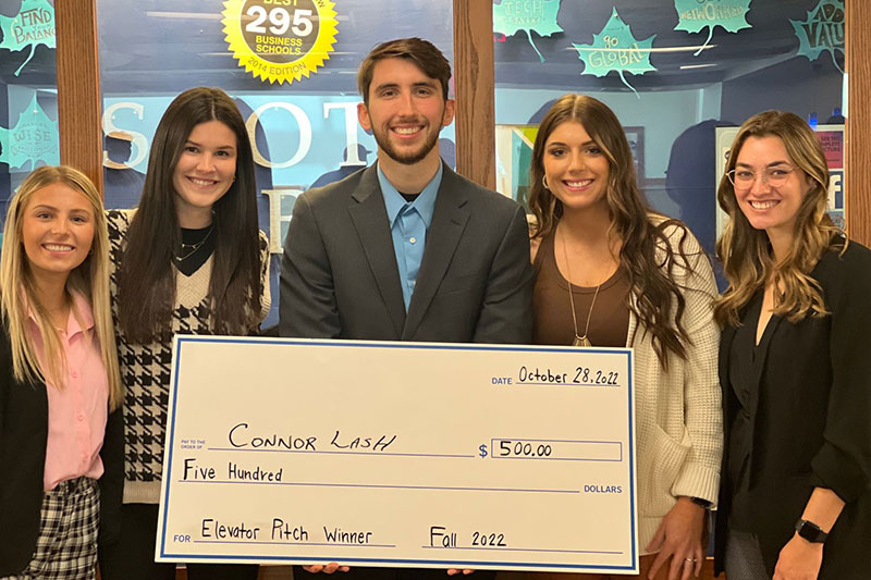SNC Fall 2022 Elevator Pitch Competition winners