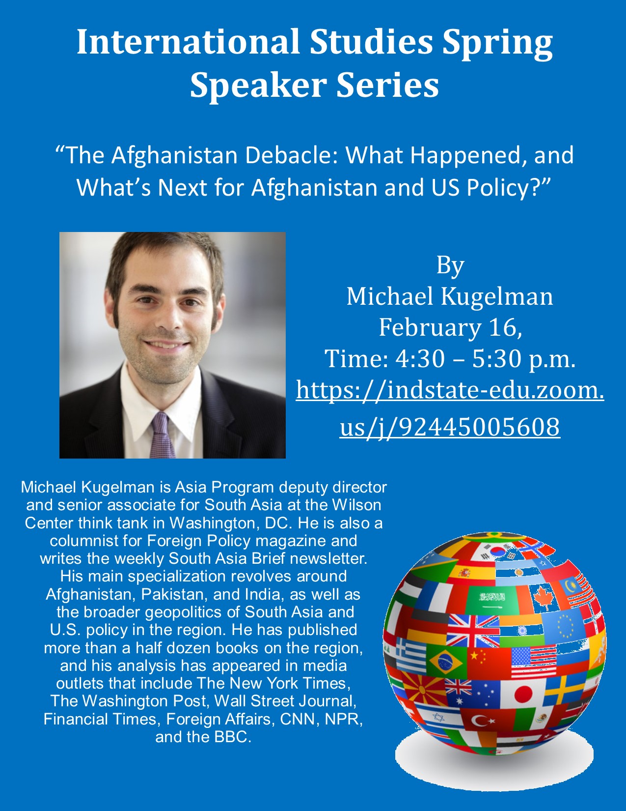 Michael Kugelman Speaker Series