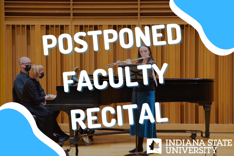Recital Postponed