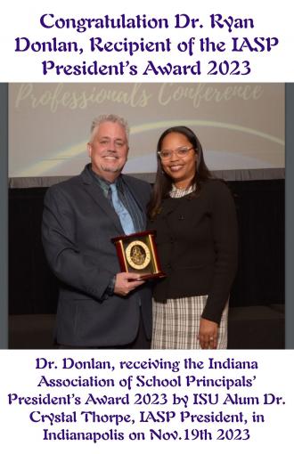 Dr. Donlan Received IASP