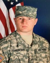 Joseph Armstrong Veteran of Indiana Army National Guard, Combat Medic, Future Physician Assistant