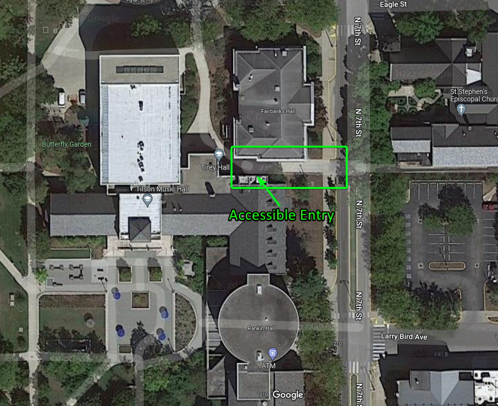 Accessible Entry into Tilson Music Hall