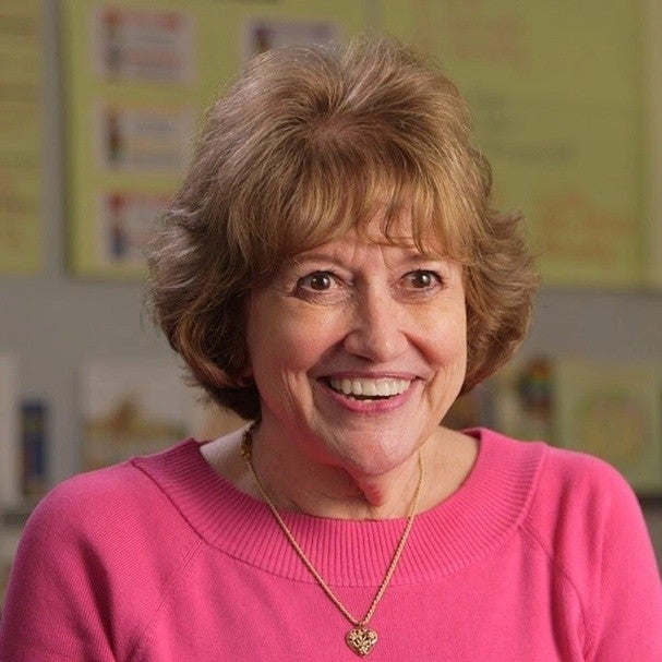 Volunteering to teach adult struggling readers was a natural for Linda, who is a former English teacher, school counselor, and lifelong bookworm.