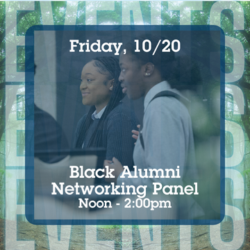 Black Alumni Networking Panel Event
