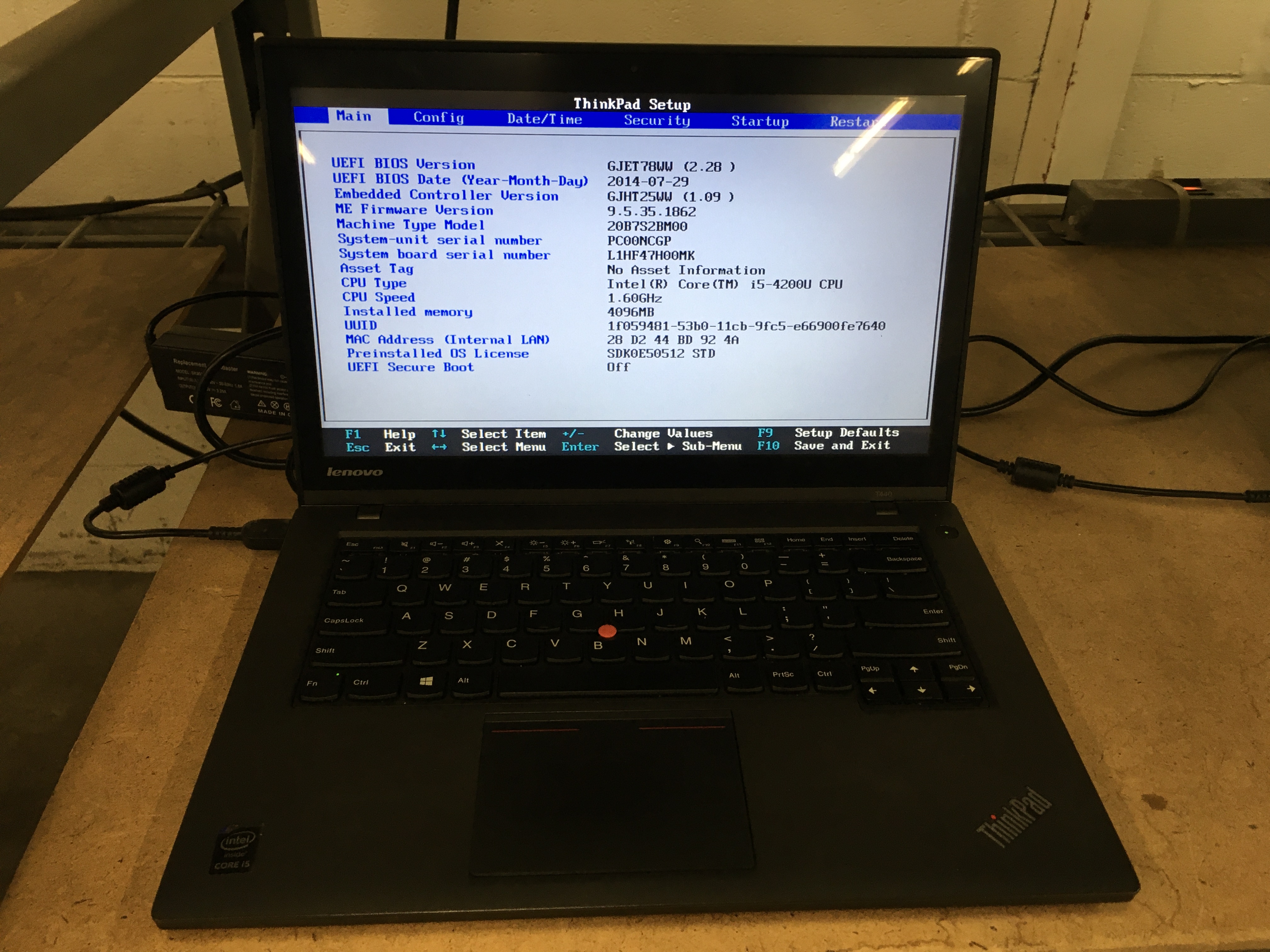 Lenovo T440 Touch Screen