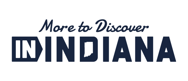 More to Discover Indiana Blue Logo