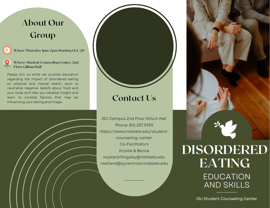 Disordered Eating Brochure FRONT