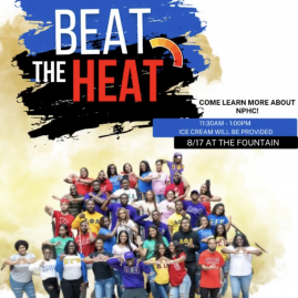 Beat the Heat with NPHC Flyer
