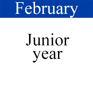 February Junior Year, Path to Graduation, Student Success