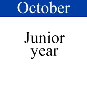 October Junior Year, Path to Graduation, Student Success